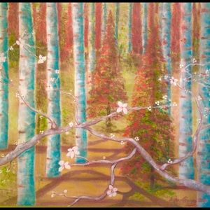 Original one of a kind Acrylic wall Art